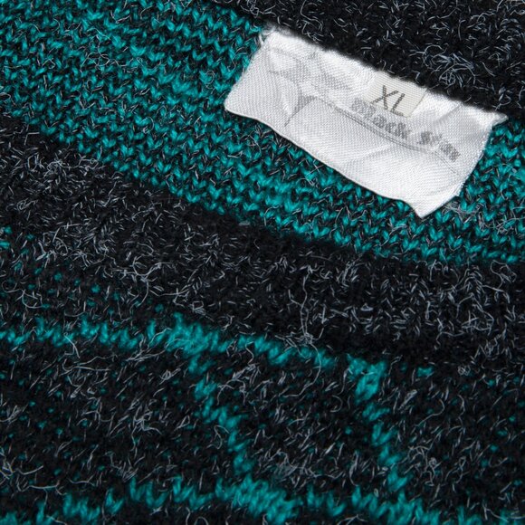 Black Star (Italy) 80s, Jacquard, Melange Yarn - Picture 4 of 5